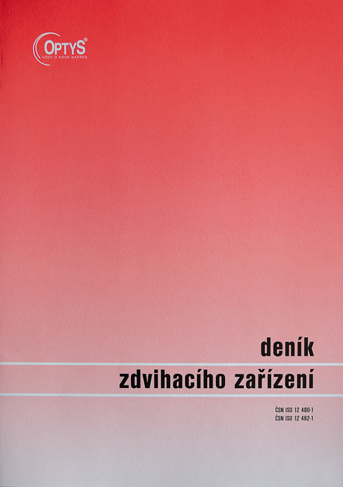 Deník zdvihacího zařízení