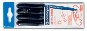 Centropen 2616 (4616)- CD / DVD Liner - sada 4ks
