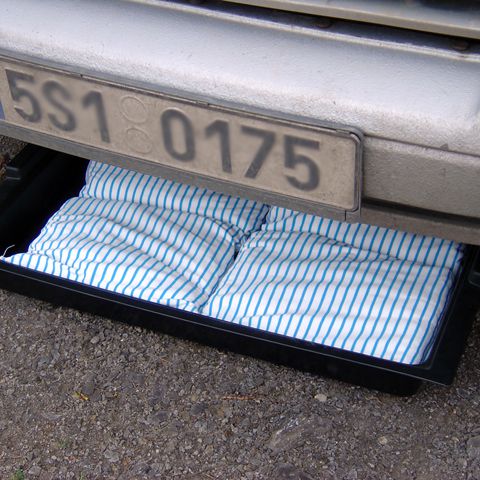 Sorpční polštář se superabsorbentem