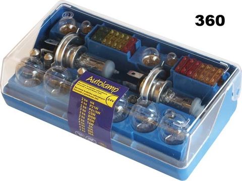 krabička AUTOLAMP DUO univerzální 2x H4 24V