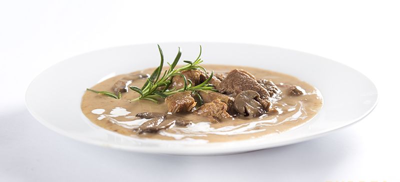 Ster.jídlo hovězí Stroganoff 2porce